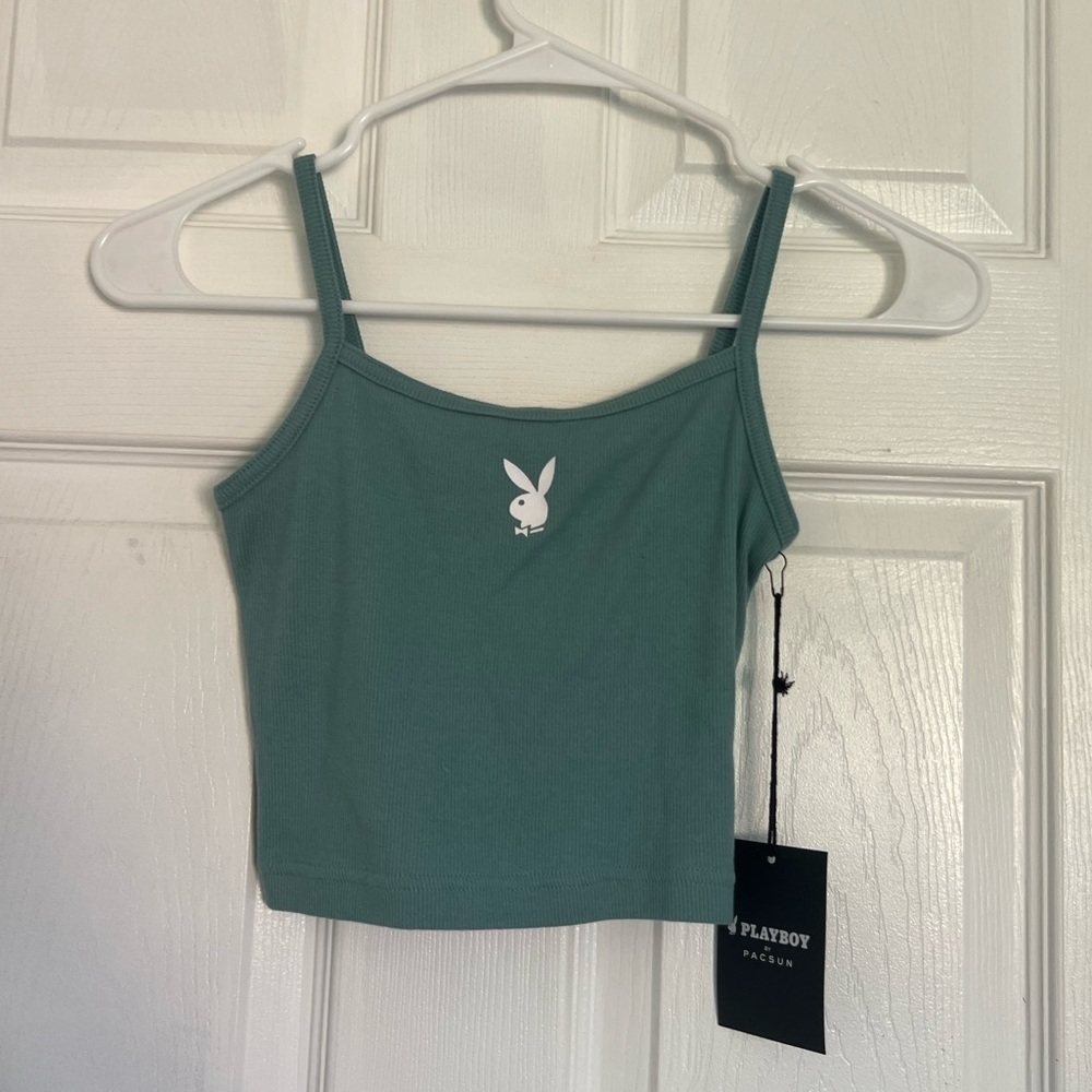 Playboy PacSun blue cami XS NWT